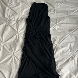 Women’s Le  Chateau Black Mini Dress High Neck XXS